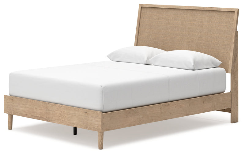 Cielden Queen Panel Bed with Dresser and 2 Nightstands in Two-tone - PKG018917