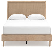 Cielden Queen Panel Bed with Dresser and 2 Nightstands in Two-tone - PKG018917