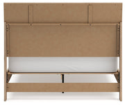 Cielden Queen Panel Bed with Dresser and Nightstand in Two-tone - PKG020446