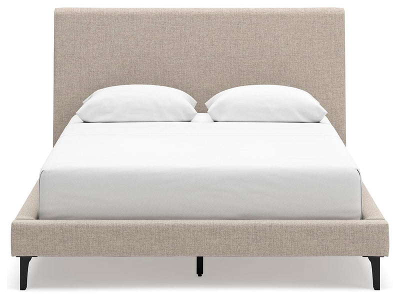 Cielden Two-tone Queen Upholstered Bed, Dresser and 2 Nightstands - B1199B20