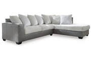 Clairette Court Alloy 2 - Piece Sectional with Chaise - DMV FurnitureSectional