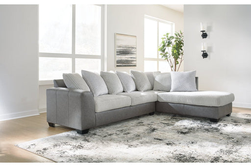 Clairette Court Alloy RAF Sectional - DMV FurnitureSectional