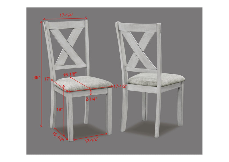 Clara Driftwood Dining Set - DMV FurnitureDining Room Set