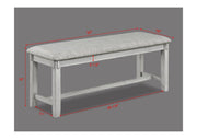 Clara Driftwood Dining Set - DMV FurnitureDining Room Set