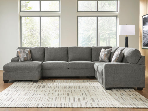 Clarington Greystone 3-Piece Sleeper Sectional with Chaise - PC48405S5