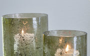 Clarkton Green Candle Holder Set (Set of 2) - A2000623