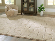 Clayman Beige/Brown Extra Large Rug - R408340