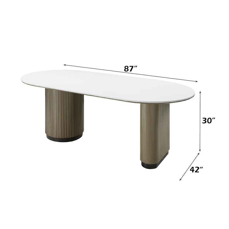 Clayten Dining Table w/Engineered Top - DN06190