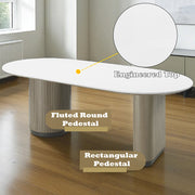 Clayten Dining Table w/Engineered Top - DN06190