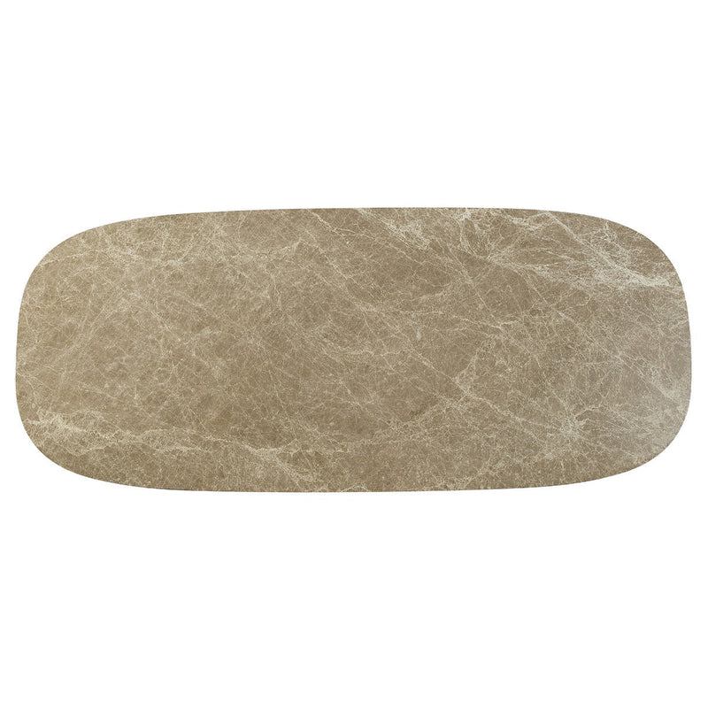 Clayten Dining Table w/Natural Marble Top - DN07000