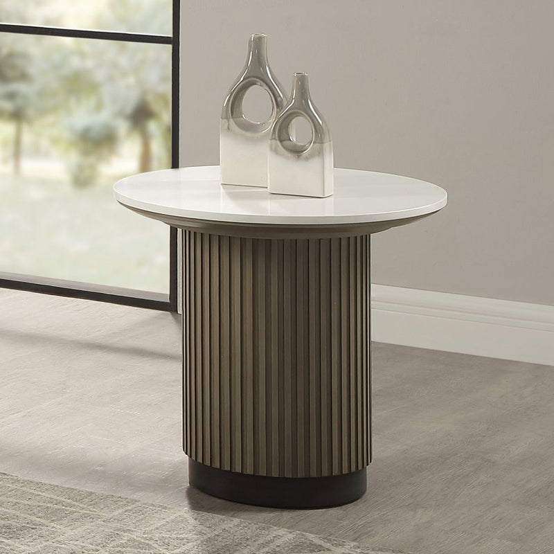 Clayten End Table w/Engineered Top - LV06196