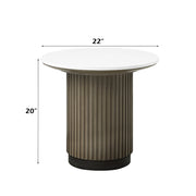 Clayten End Table w/Engineered Top - LV06196