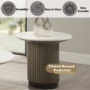 Clayten End Table w/Engineered Top - LV06196