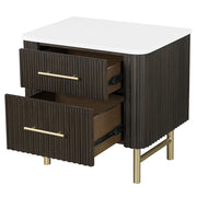 Clayten Nightstand w/Marble Top - BD04093
