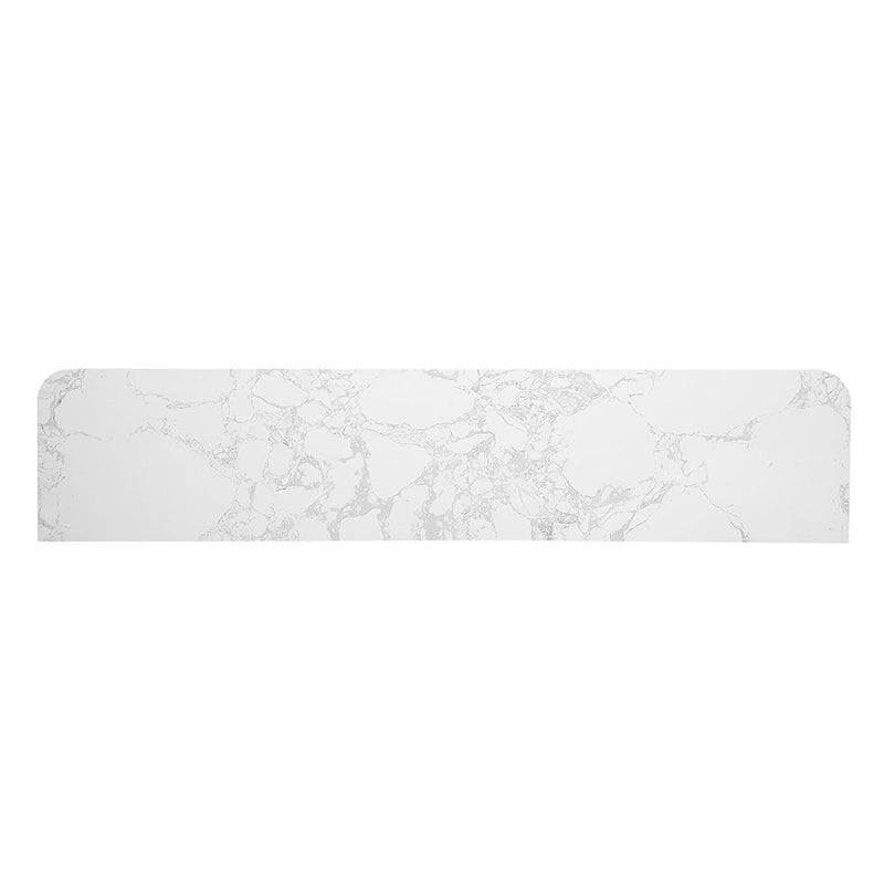 Clayten Server w/Marble Top & Fireplace - DN03944