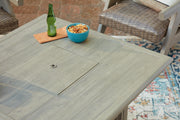Cliff Trails Beige Fire Pit Table - PCP690-772