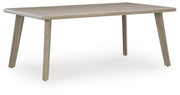 Cliff Trails Beige Outdoor Dining Table - PCP690-625