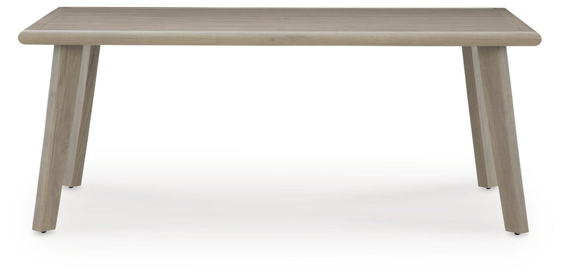 Cliff Trails Beige Outdoor Dining Table - PCP690-625