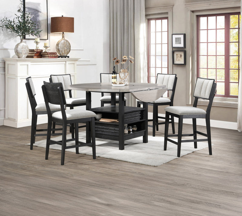 Cline Black/Gray Counter Height Dining Table - DMV FurnitureCounter Height Table