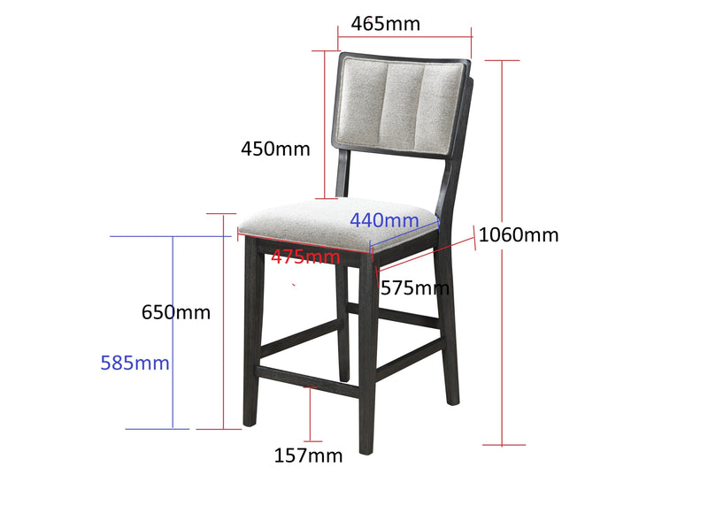 Cline Light Gray Counter Height Dining Set - DMV FurnitureCounter Height Set