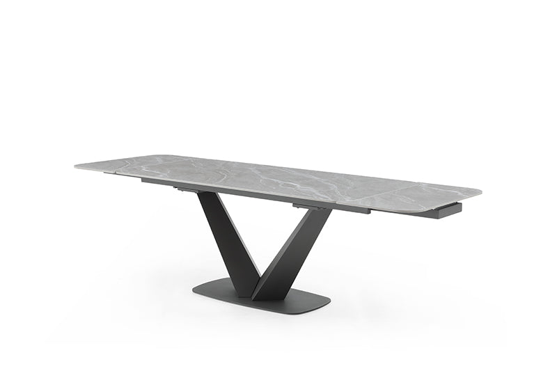 Cloud Table With 1218 Swivel Grey Chairs Set - DMV FurnitureDining Room Set