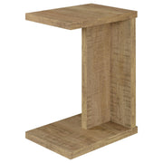 Clower Engineered Wood C-Shaped Sofa Side Table Mango - 930277
