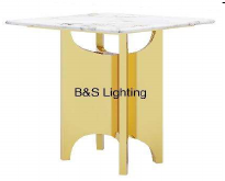 CN2002G  51 X 15 X 31 - GOLD STAINLESS STEEL  + MARBLE CONSOLE - 210000007351