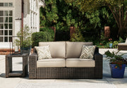 Coastline Bay Outdoor Loveseat with Cushion - P784-835