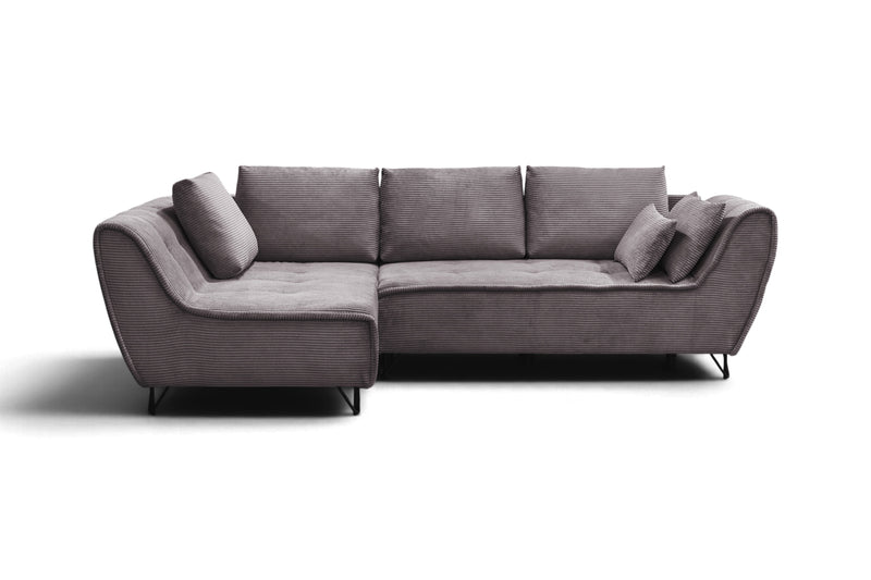 Cocoli Sectional W/ Bed Dark Taupe Set - p14467