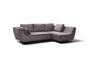 Cocoli Sectional W/ Bed Dark Taupe Set - p14467