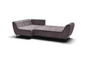 Cocoli Sectional W/ Bed Dark Taupe Set - p14467