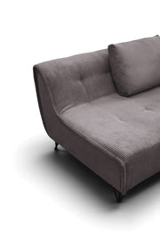 Cocoli Sectional W/ Bed Dark Taupe Set - p14467
