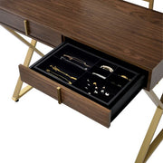 Coleen Vanity Desk W/Mirror & Jewelry Tray - AC00665