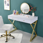 Coleen Vanity Desk W/Mirror & Jewelry Tray - AC00667