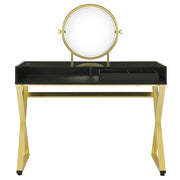 Coleen Vanity Desk W/Mirror & Jewelry Tray - AC00669
