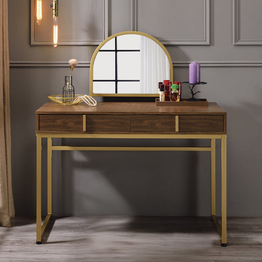 Coleen Vanity Desk W/Mirror & Jewelry Tray - AC00670