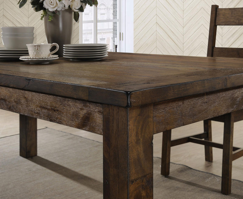 Coleman 9-piece Rectangular Dining Set Rustic Golden Brown - 107041-S9