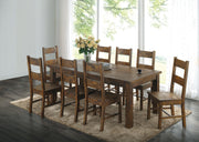 Coleman Dining Side Chair Rustic Golden Brown (Set of 2) - 107042