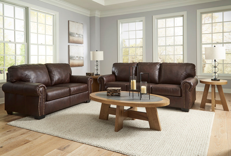Colleton Dark Brown Leather Living Room Set - DMV FurnitureLiving Room Set