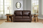 Colleton Dark Brown Leather Living Room Set - DMV FurnitureLiving Room Set
