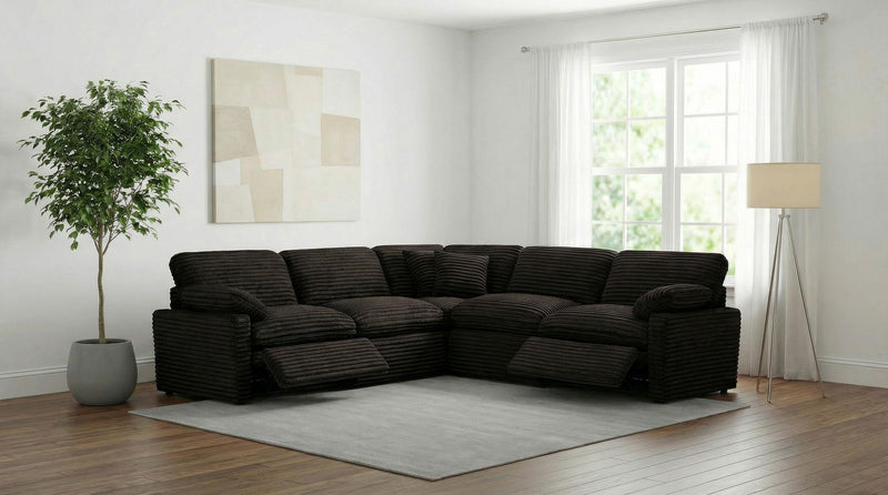 Collins 5-piece Modular Power Reclining Sectional Chocolate Brown - 610350P