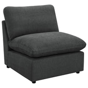 Collins 5-piece Modular Power Reclining Sectional Dark Grey - 609530P