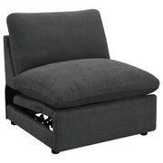 Collins 5-piece Modular Power Reclining Sectional Dark Grey - 609530P