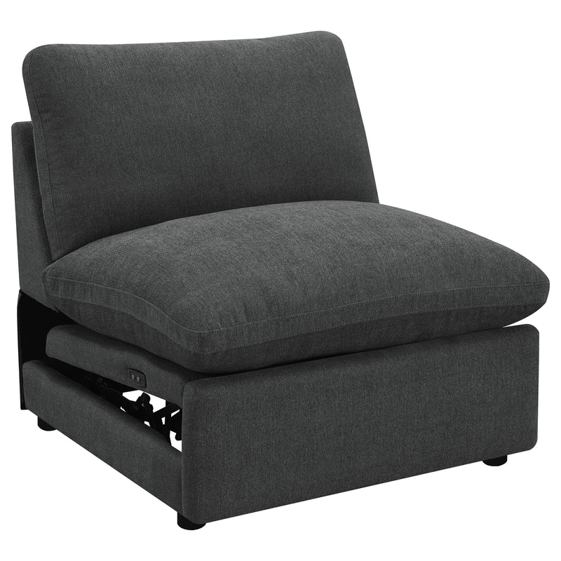 Collins 5-piece Modular Power Reclining Sectional Dark Grey - 609530P