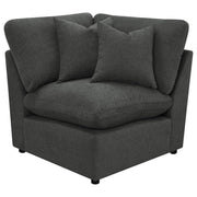 Collins 5-piece Modular Power Reclining Sectional Dark Grey - 609530P