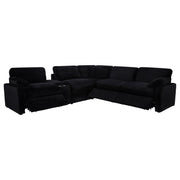 Collins 6-piece Modular Power Reclining Sectional Black - 610360P-SET