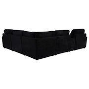 Collins 6-piece Modular Power Reclining Sectional Black - 610360P-SET