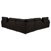 Collins 7-piece Modular Power Reclining Sectional Chocolate Brown - 610350P-SETA