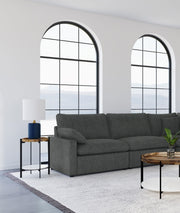 Collins Modular Armless Chair Dark Grey - 609530AC