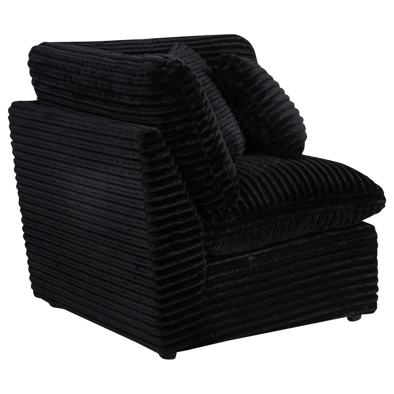 Collins Modular Corner Chair Black - 610360CRN